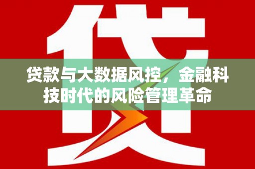 山海关贷款与大数据风控，金融科技时代的风险管理革命