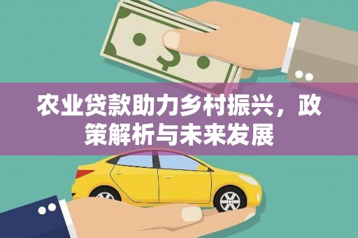 木垒农业贷款助力乡村振兴，政策解析与未来发展