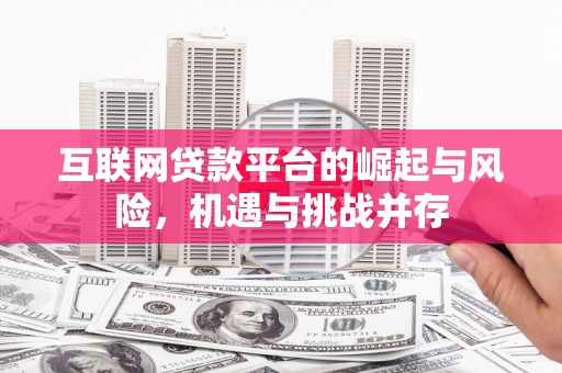 雨城互联网贷款平台的崛起与风险，机遇与挑战并存
