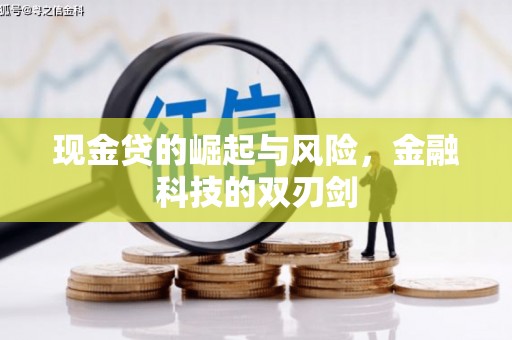 腾冲现金贷的崛起与风险，金融科技的双刃剑