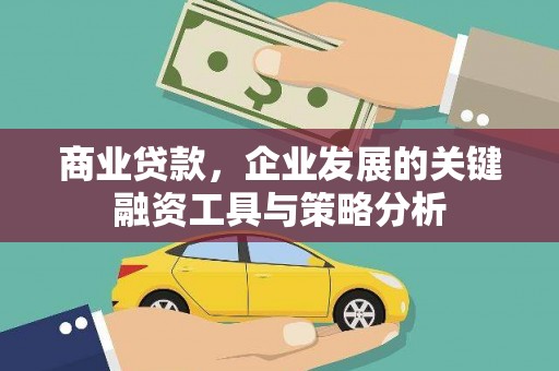 德格商业贷款，企业发展的关键融资工具与策略分析