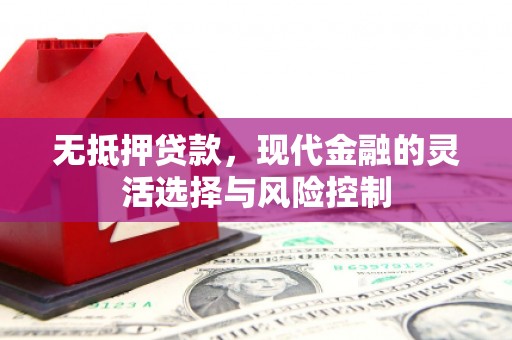 唐县无抵押贷款，现代金融的灵活选择与风险控制