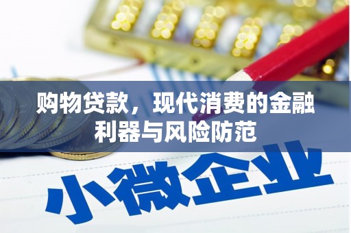 肃北购物贷款，现代消费的金融利器与风险防范