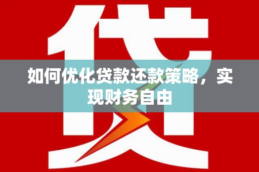 牡丹如何优化贷款还款策略，实现财务自由