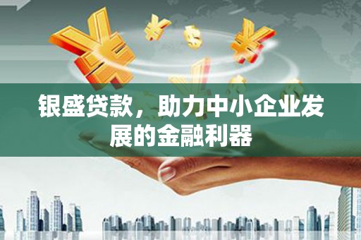 九原银盛贷款，助力中小企业发展的金融利器