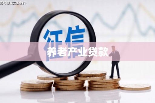 化州养老产业贷款