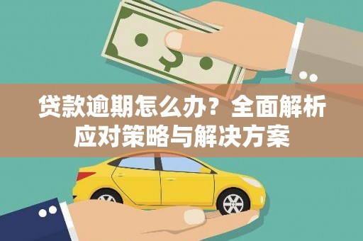 道里贷款逾期怎么办？全面解析应对策略与解决方案