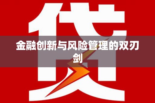 苓雅金融创新与风险管理的双刃剑