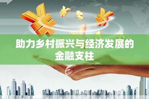 聂荣助力乡村振兴与经济发展的金融支柱